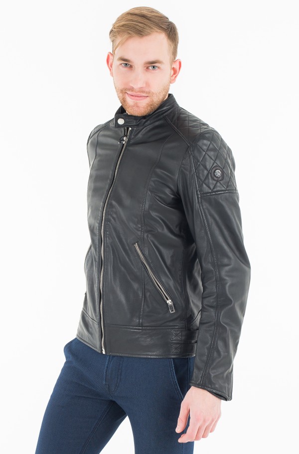 diesel l marton leather jacket