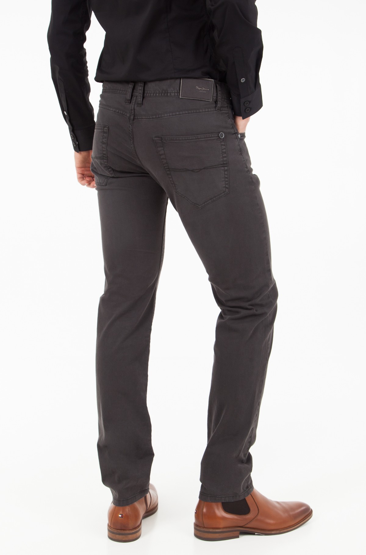 pepe jeans cane straight low waist