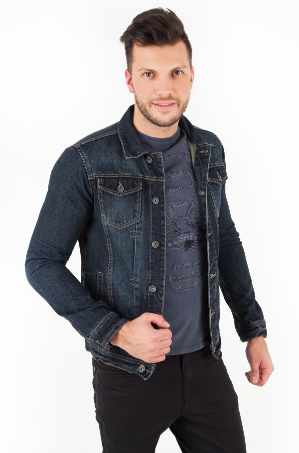 Lee Cooper - Thrifted vintage oversized cropped Lee Cooper denim jacket on  Designer Wardrobe