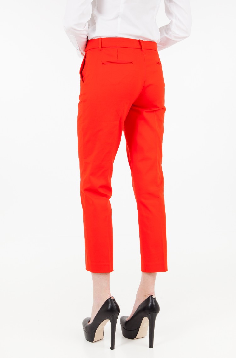 tommy hilfiger red trousers