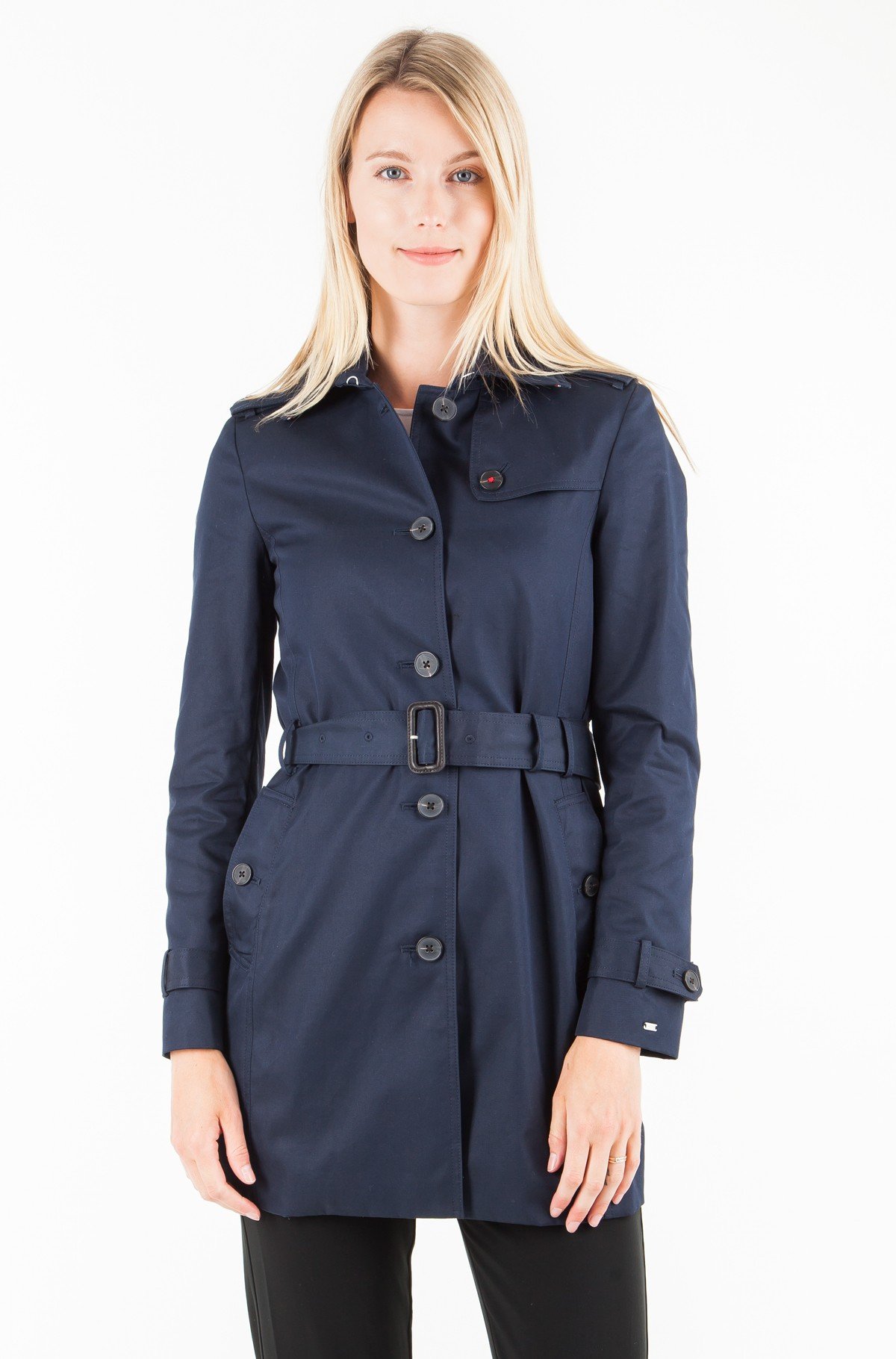 tommy hilfiger heritage single breasted trench