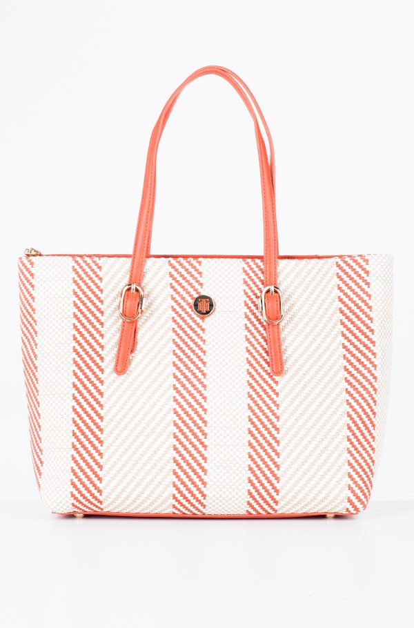 Handbag TH BUCKLE TOTE WOVEN Tommy Hilfiger Handbags