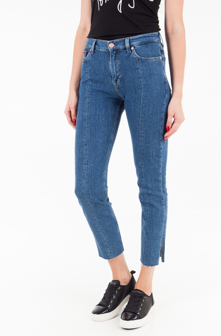 tommy jeans izzy high rise slim jeans