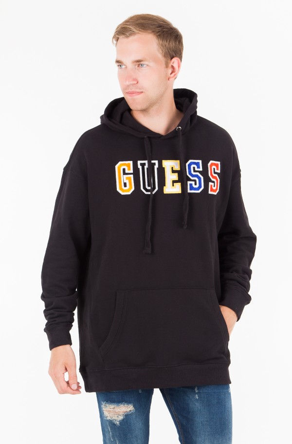 Black guess clearance hoodie