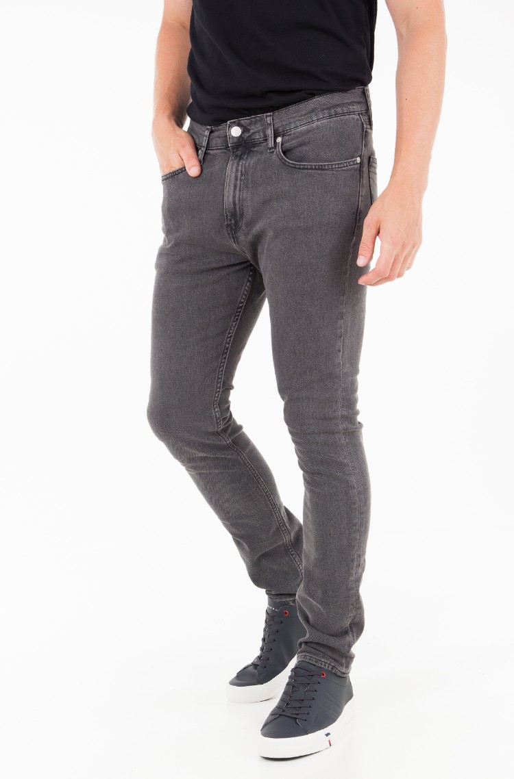 calvin klein men's jeans grey