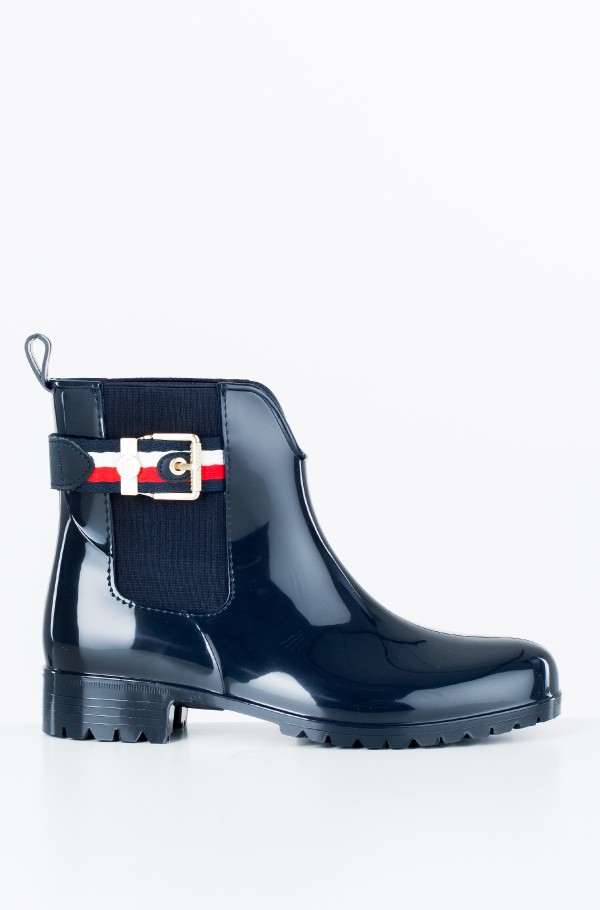 Tommy hilfiger corporate store belt rain boots