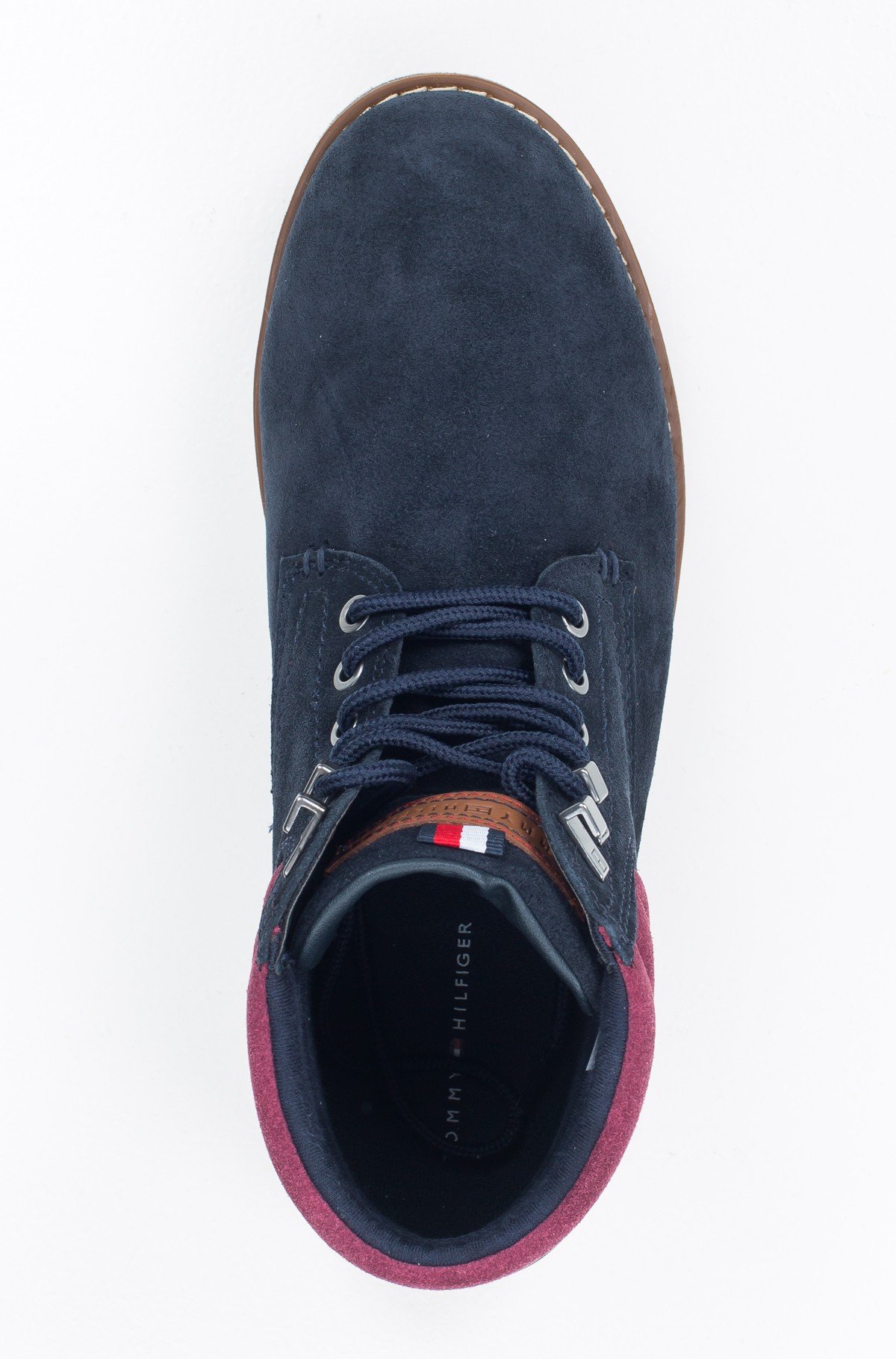 tommy hilfiger outdoor suede boot