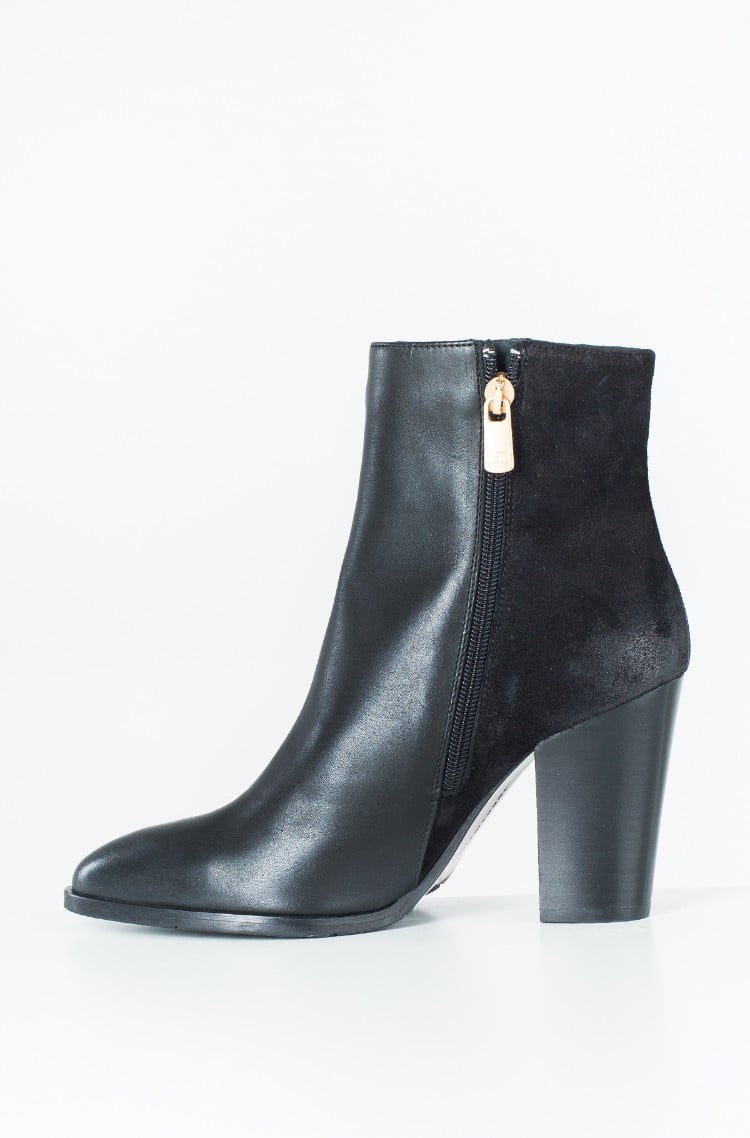 cheap black heeled ankle boots