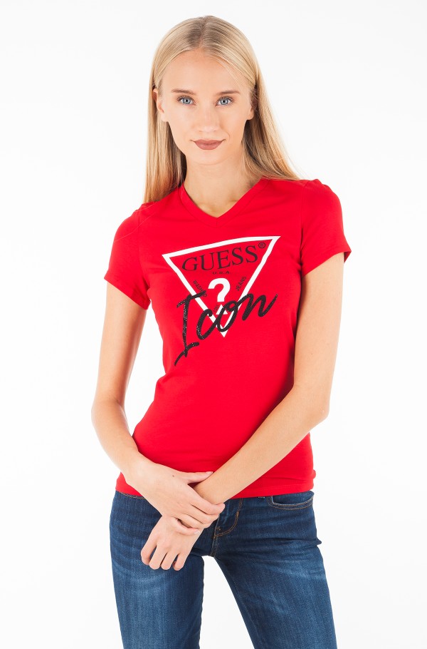 red 776 T shirt W84I58 K6YW0 Guess Short sleeve t shirts red 776 T shirt W84I58 K6YW0 Guess Short sleeve t shirts Denim Dream E pood