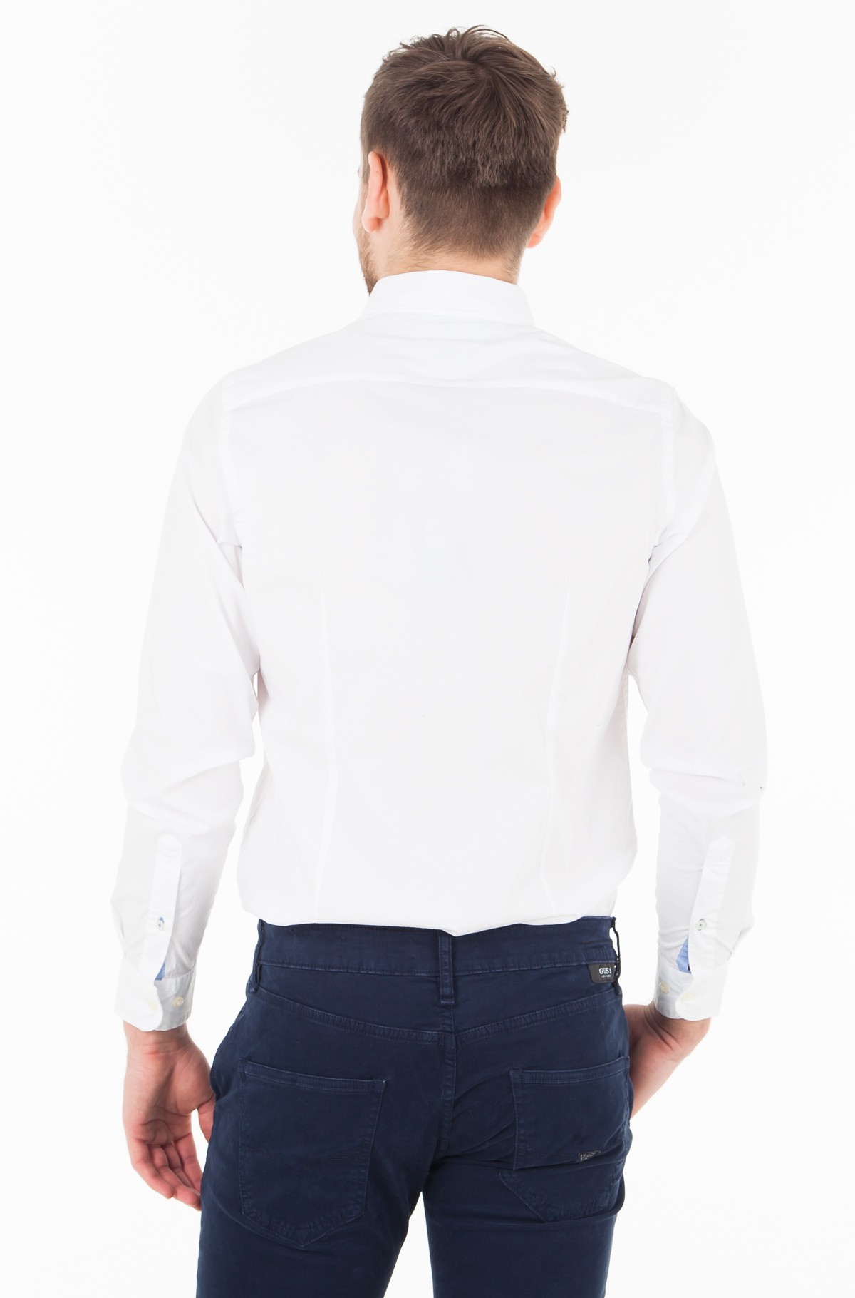 Krekls CORE STRETCH SLIM POPLIN SHIRT	-full-2