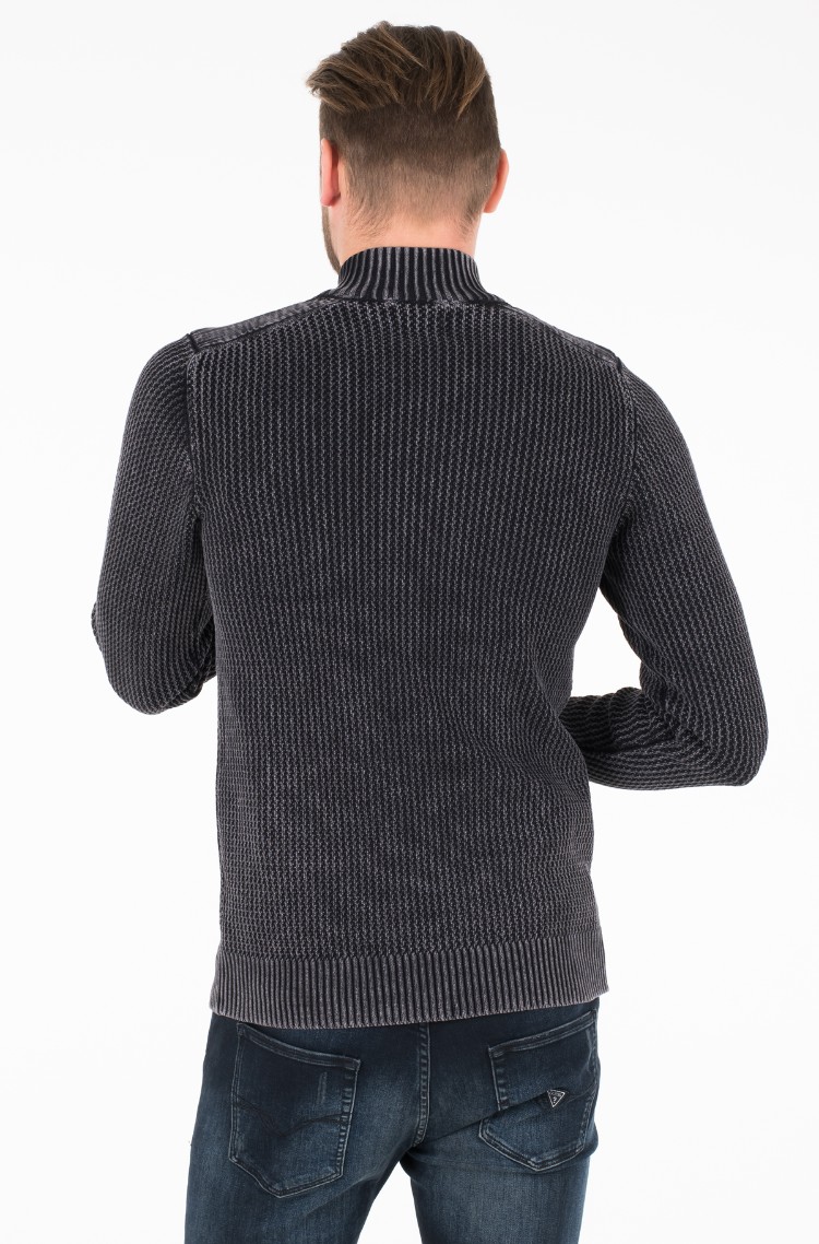 guess cardigan mens