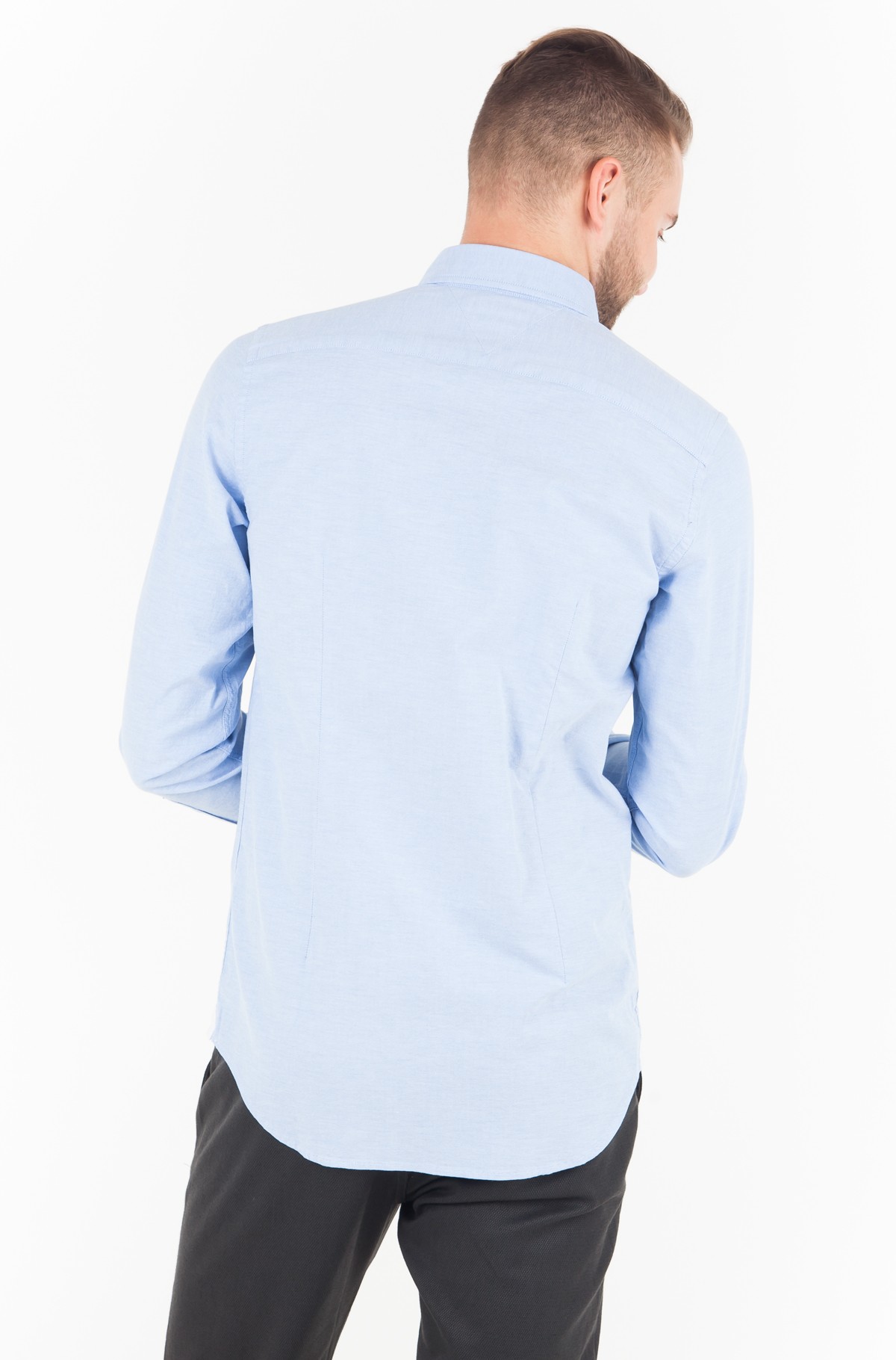 tommy hilfiger core stretch slim fit oxford shirt