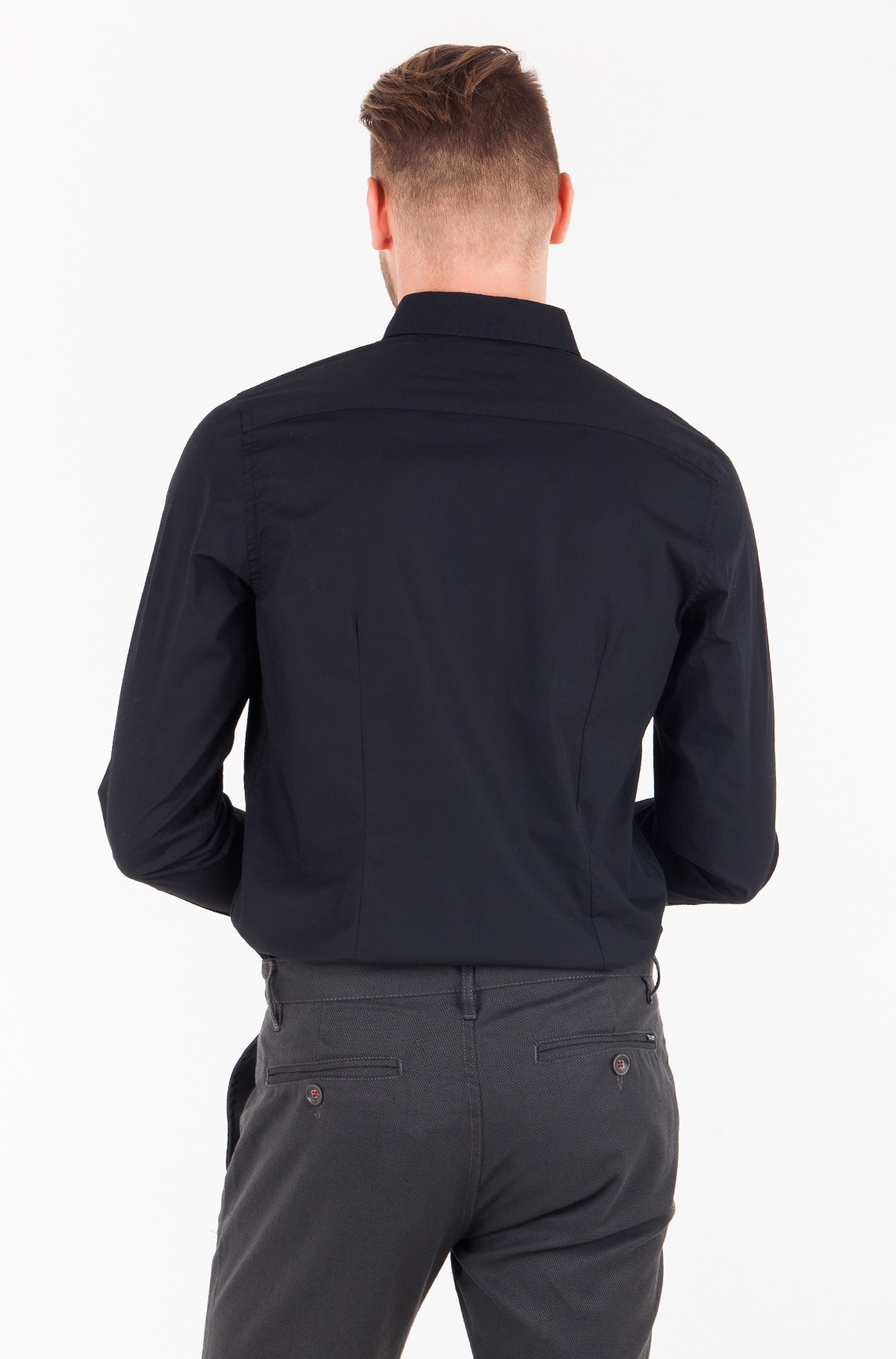 Shirt CORE STRETCH SLIM POPLIN SHIRT	-full-2