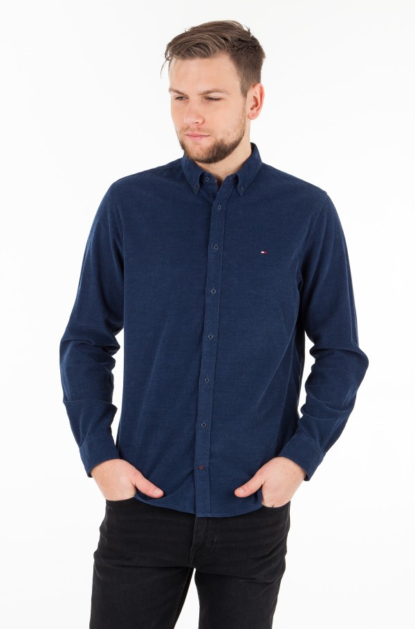 tommy hilfiger heather corduroy shirt