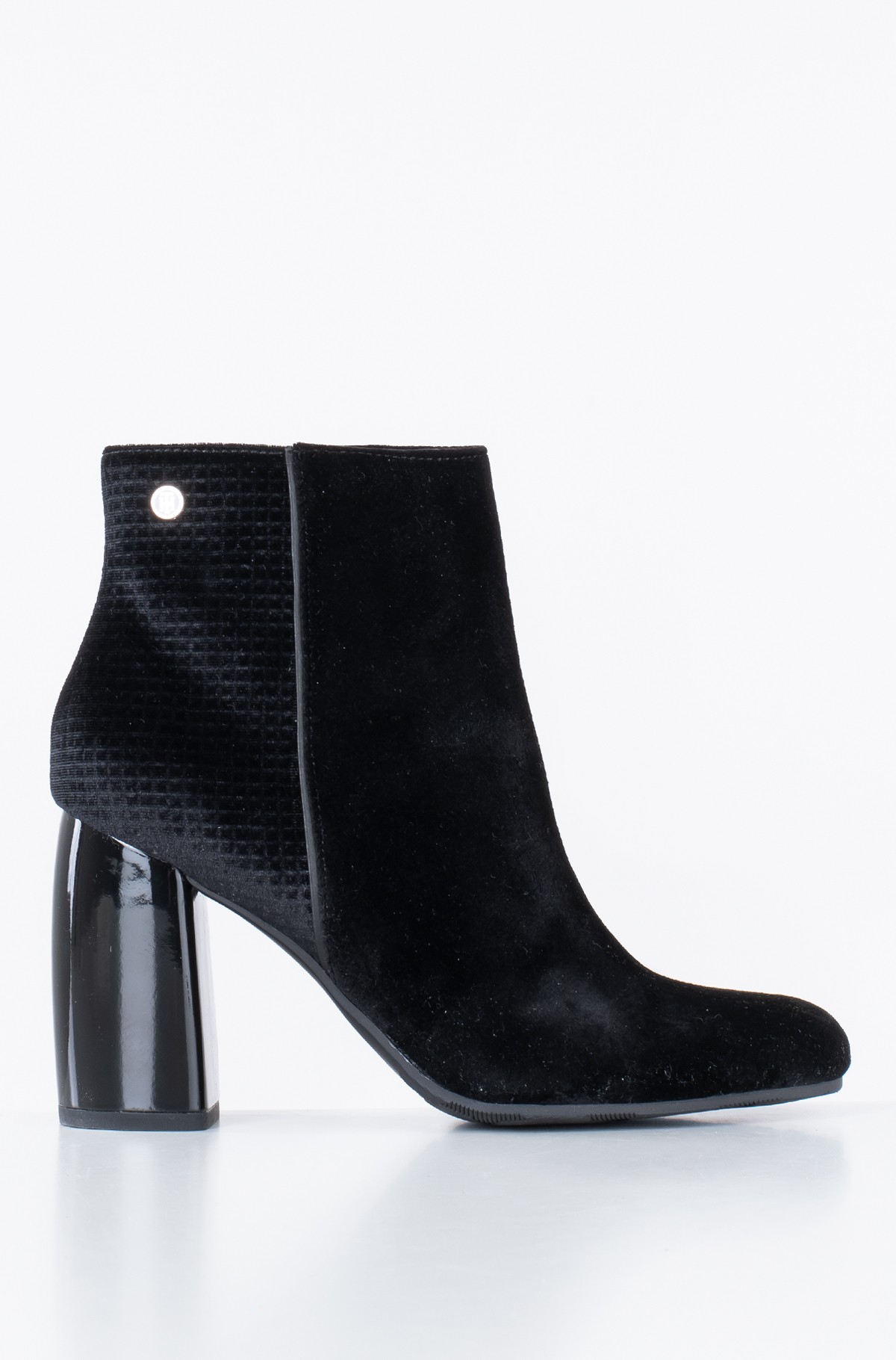 Ankle boots STRUCTURED VELVET BOOTIE 