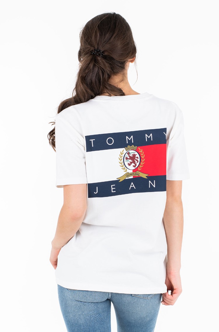 T-shirt TJW CREST FLAG W13 Tommy Women Short-sleeve t-shirts T-shirt TJW FLAG TEE Tommy Jeans, Women Short-sleeve t-shirts | Denim Dream E-pood