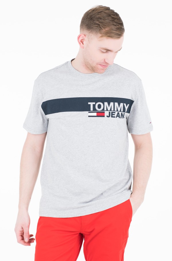 Tommy jeans box logo t shirt cheap