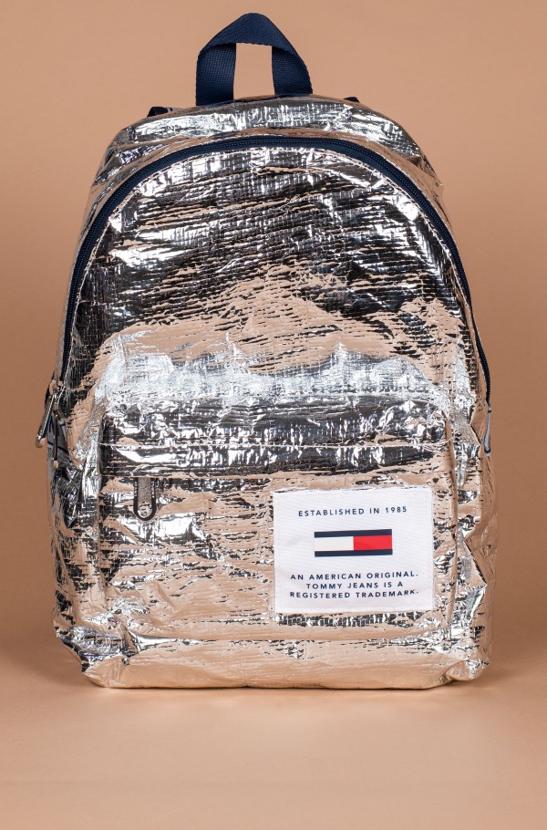 Tommy hilfiger logo outlet tape backpack