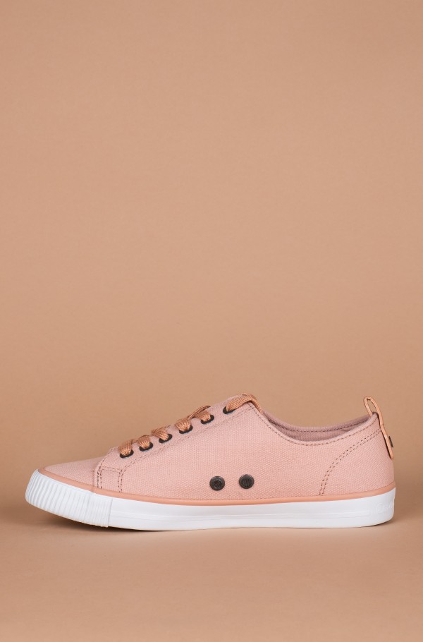 Calvin klein dora canvas trainers best sale