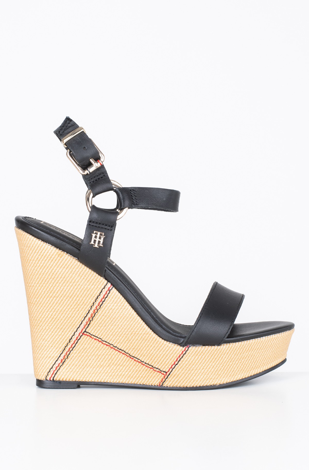 Platform shoes Elevated Leather Wedge 