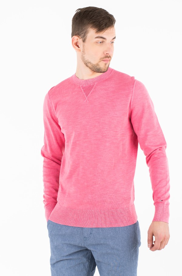 PASTEL GARMENT DYED SWEATER