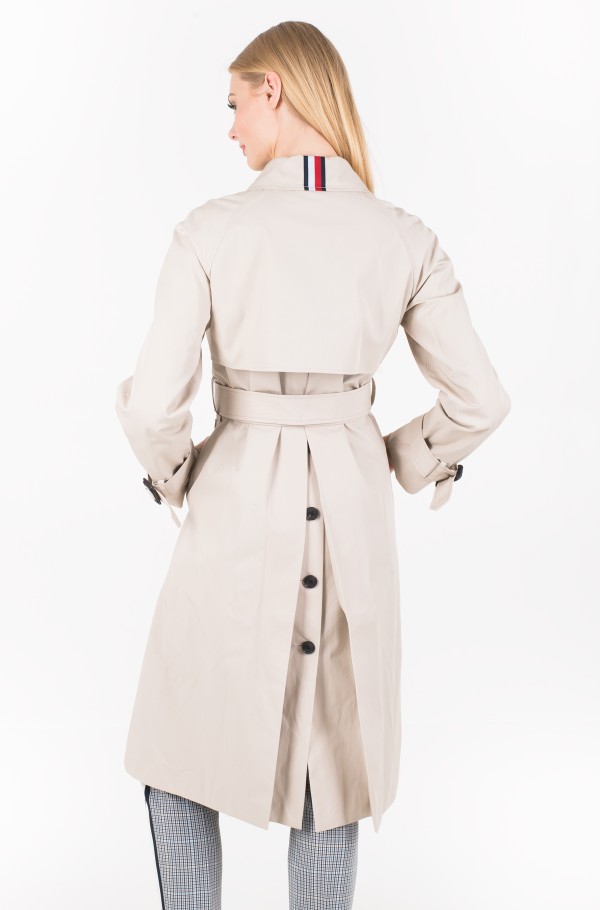 tommy hilfiger essential trenchcoat