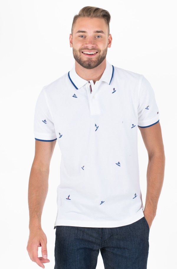 ALL OVER EMBROIDERY REGULAR POLO
