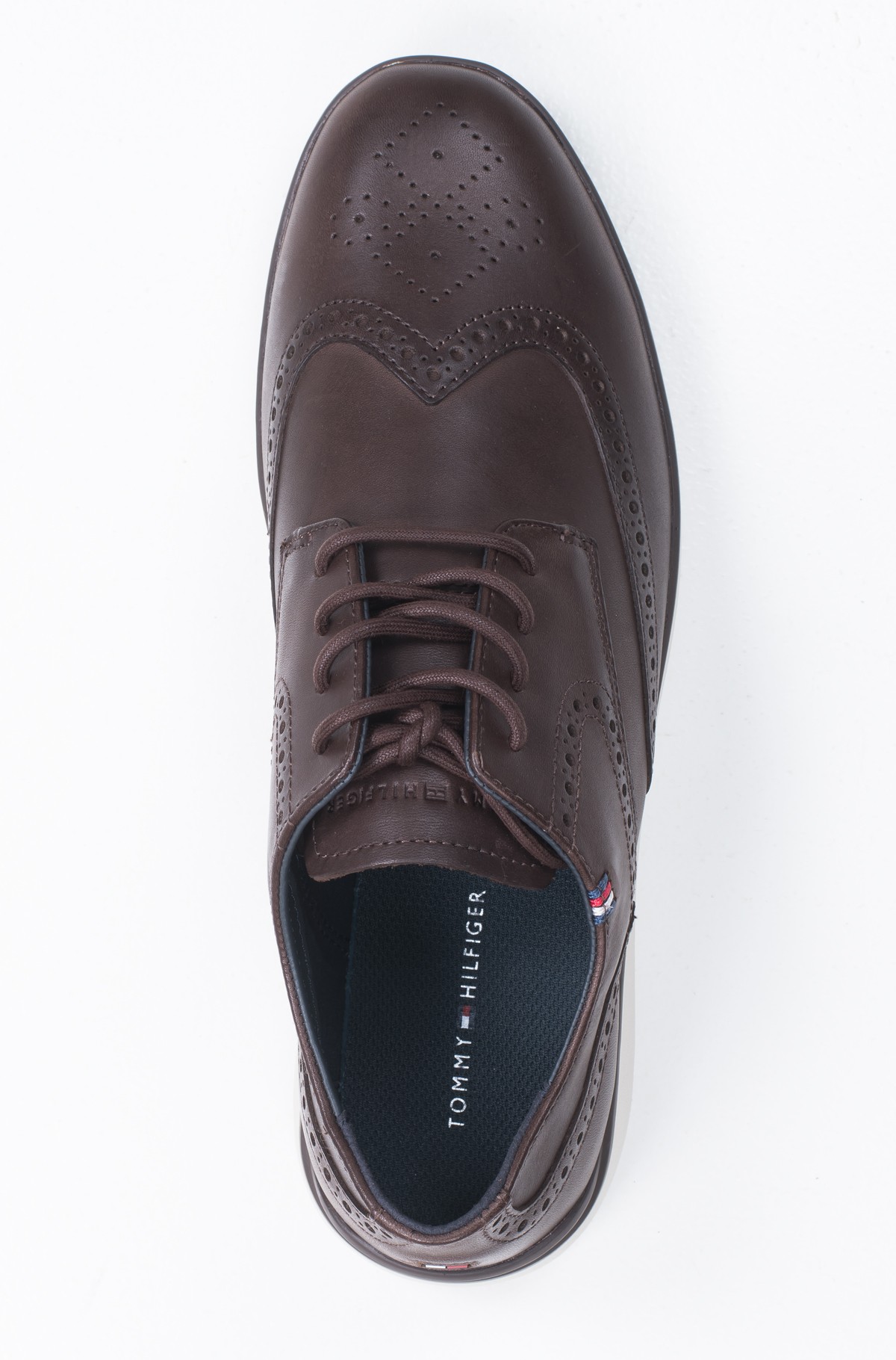 tommy hilfiger leather city sneaker