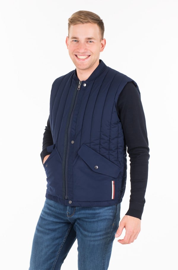 STRETCH QUILTED VEST