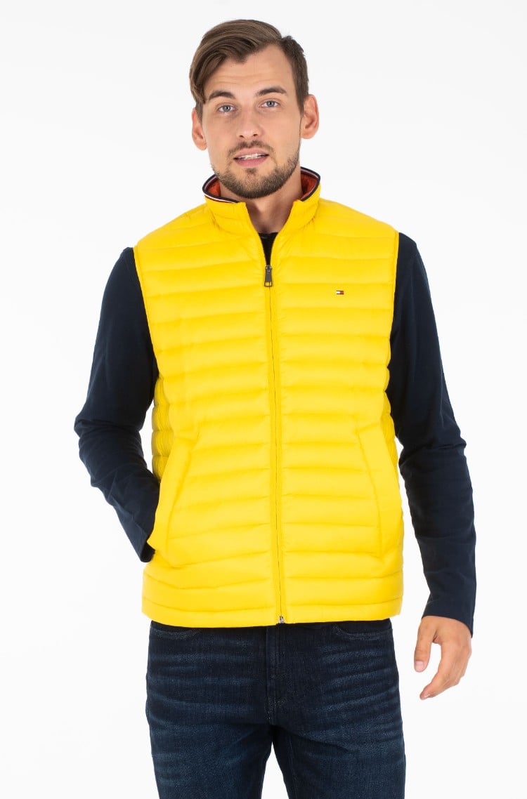 tommy hilfiger yellow vest