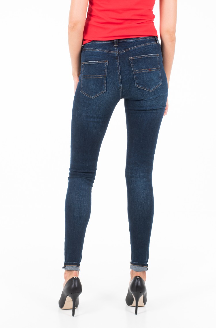 tommy jeans high rise super skinny