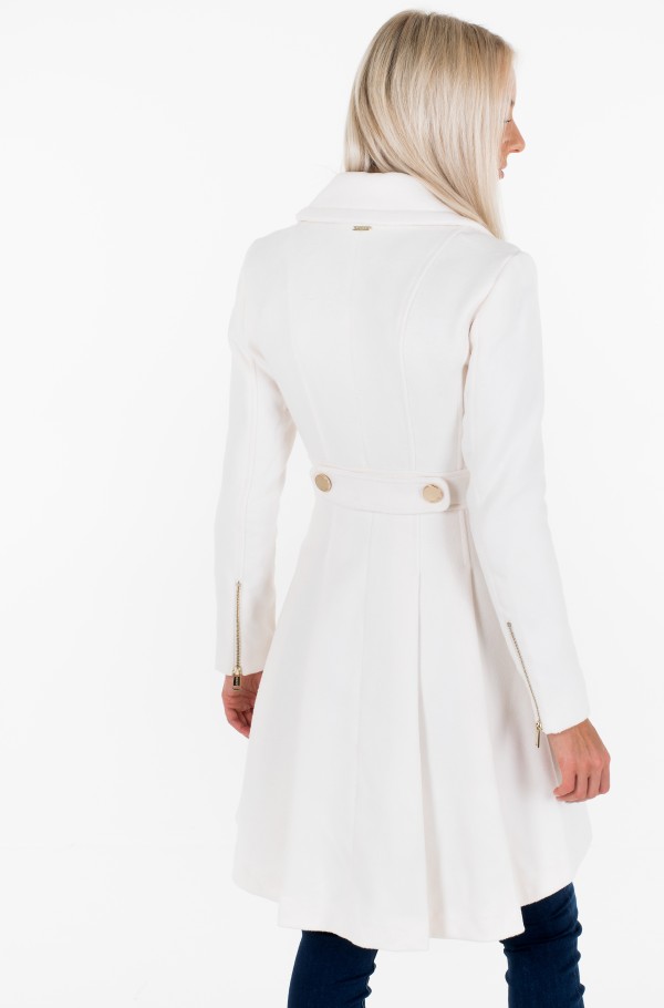 Guess white coat best sale