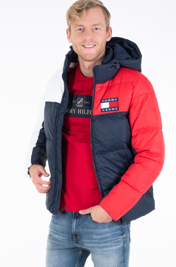 Tommy jeans colorblock on sale jacket