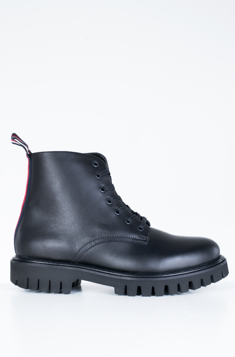 black Boots CHUNKY DRESS BOOT Tommy 