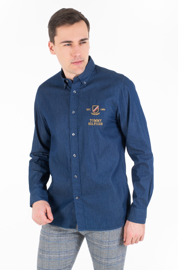 tommy hilfiger embroidered shirt