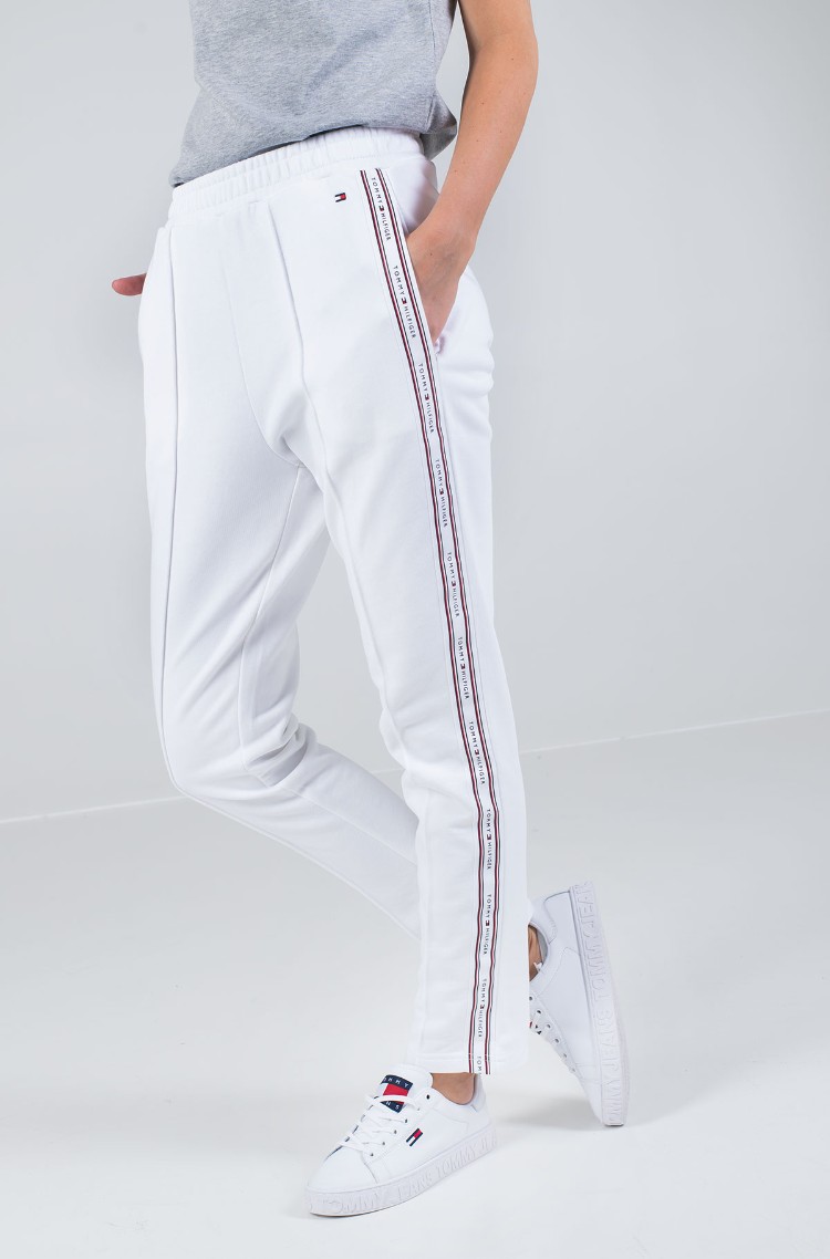 tommy hilfiger white sweatpants