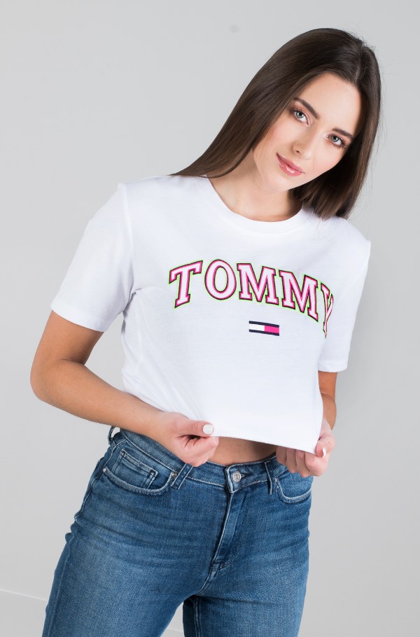 TJW NEON COLLEGIATE TEE Tommy Jeans TJW NEON COLLEGIATE TEE Tommy Jeans Denim Dream E pood