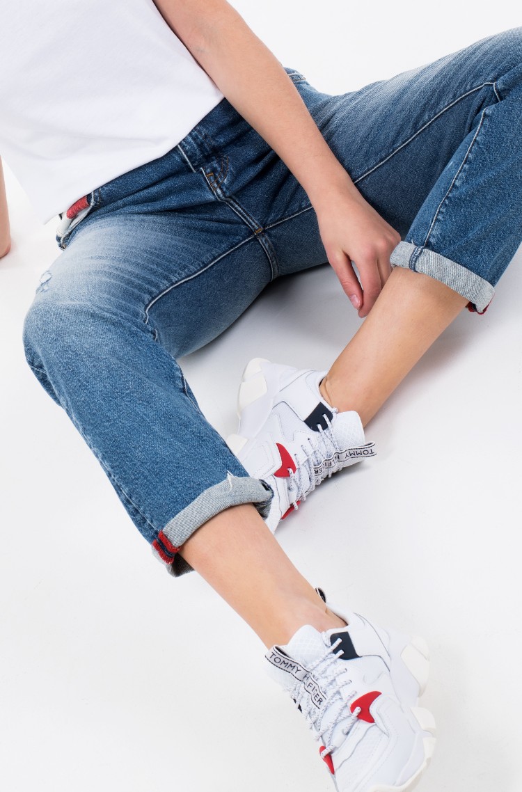 tommy jeans textile sneaker