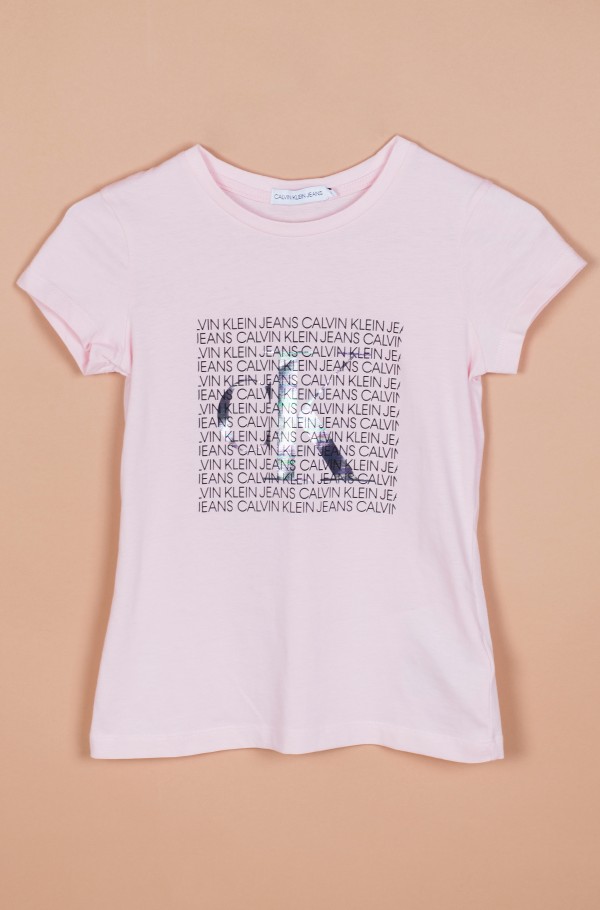 IRIDESCENT LOGO SS T-SHIRT
