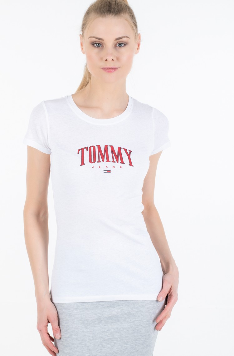 tommy script tee