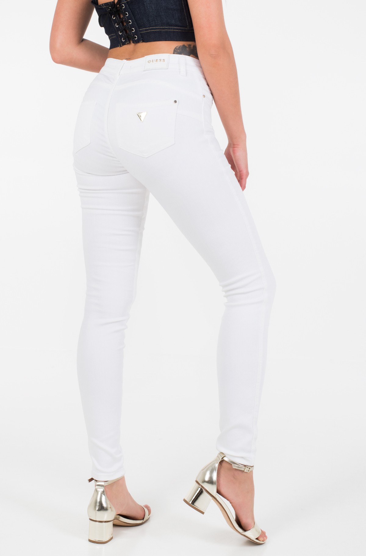 White Jeans W0ga37 D3xv2 Guess Womens Jeans Denim Dream E Pood