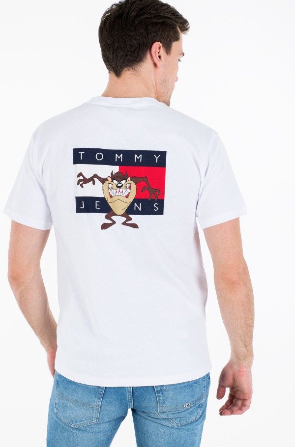 White T-shirt TJM LOONEY TUNES TEE M1 Tommy Jeans X Looney Tunes,  Short-sleeved White T-shirt TJM LOONEY TUNES TEE M1 Tommy Jeans X Looney  Tunes, Short-sleeved | Denim Dream E-pood