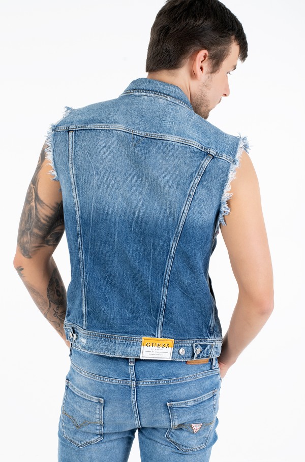 Guess hot sale jean vest