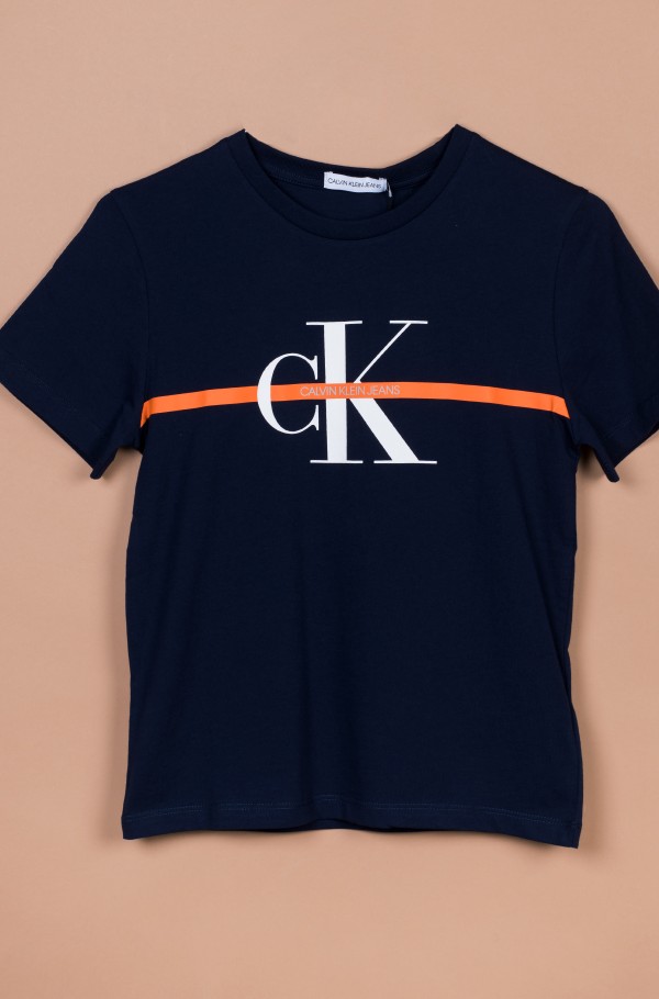 MONOGRAM STRIPE SS T-SHIRT