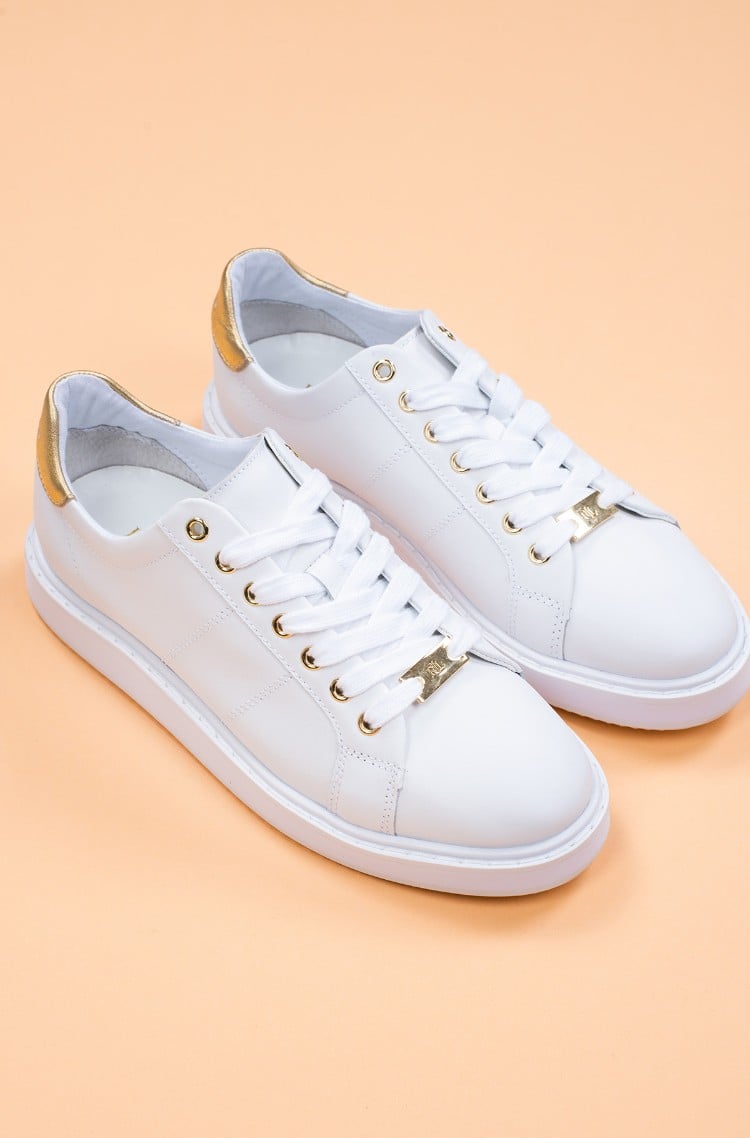 ralph lauren white shoes womens
