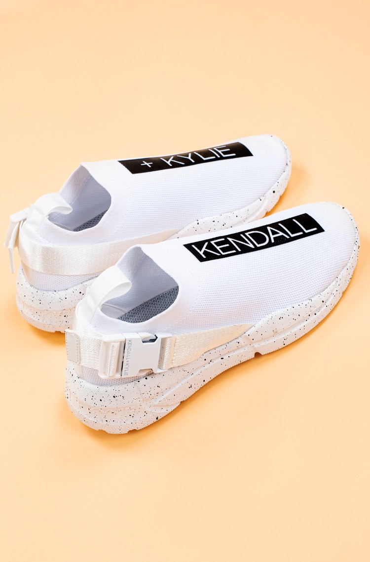 White Casual shoes NYA BUCKLE Kendall + 