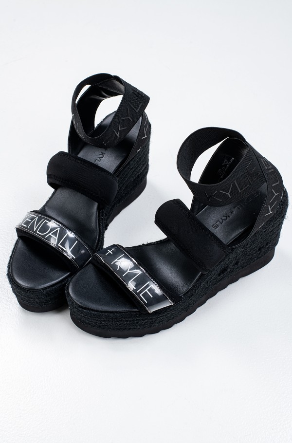 Black Platform shoes PRIM Kendall Kylie Women Shoes Denim