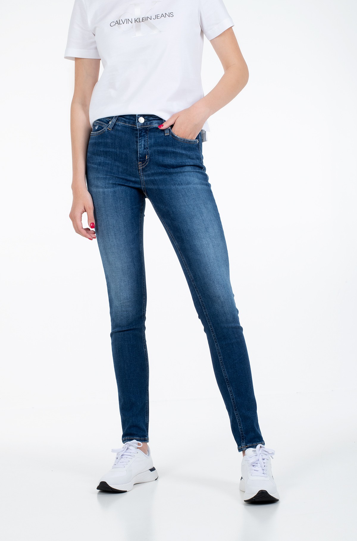 Teksapuksid Ckj 001 Super Skinny J20j213856 Calvin Klein Naiste Teksapuksid Denim Dream E Pood