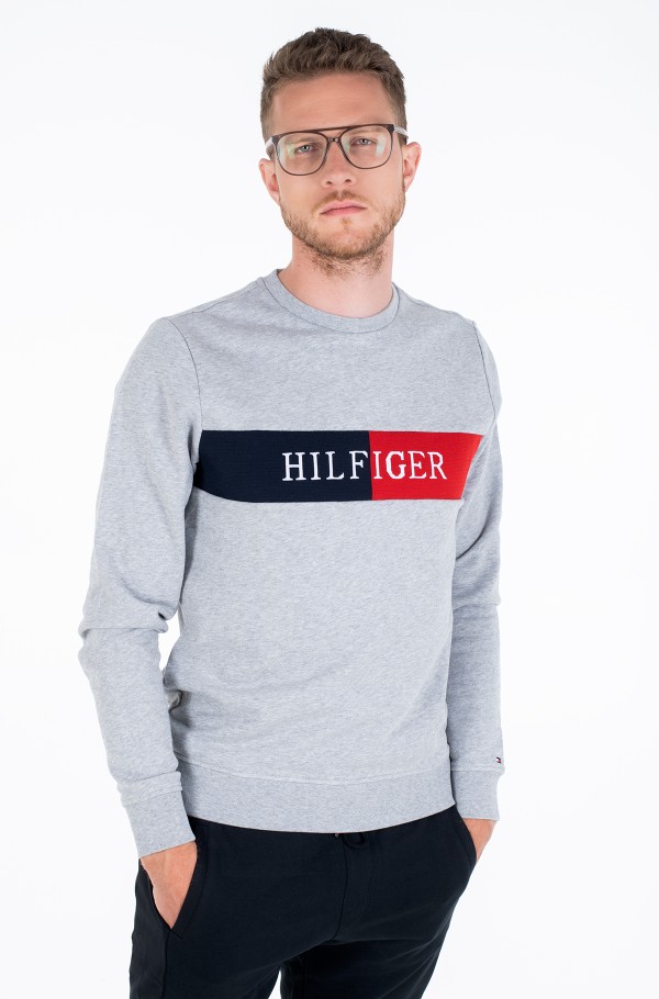 Hilfiger best sale intarsia sweatshirt