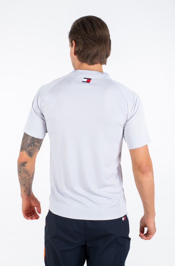 TRAINING TOP MESH BACK LOGO-hover